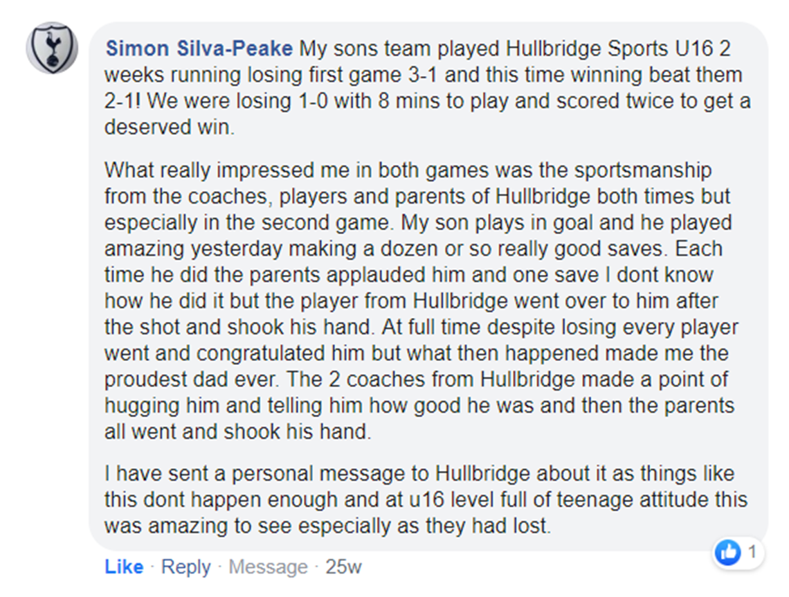 Hullbridge Sports Under 16s