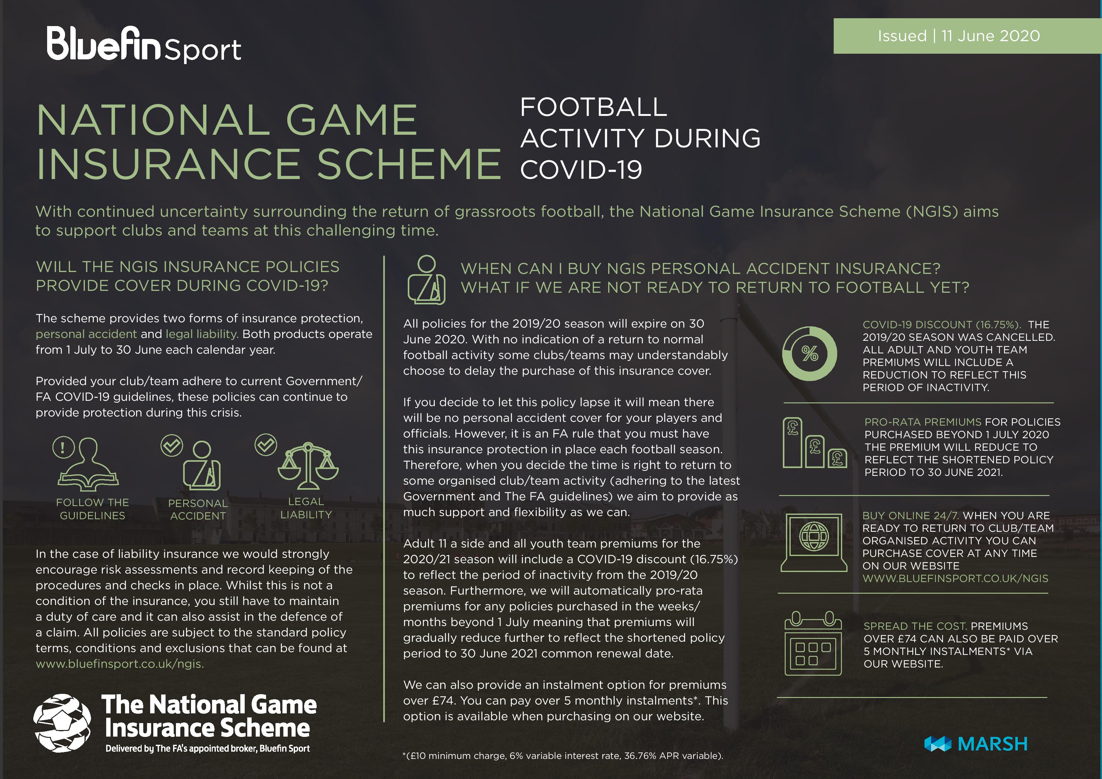 NGIS & Covid-19 - Returning to Football Guidance