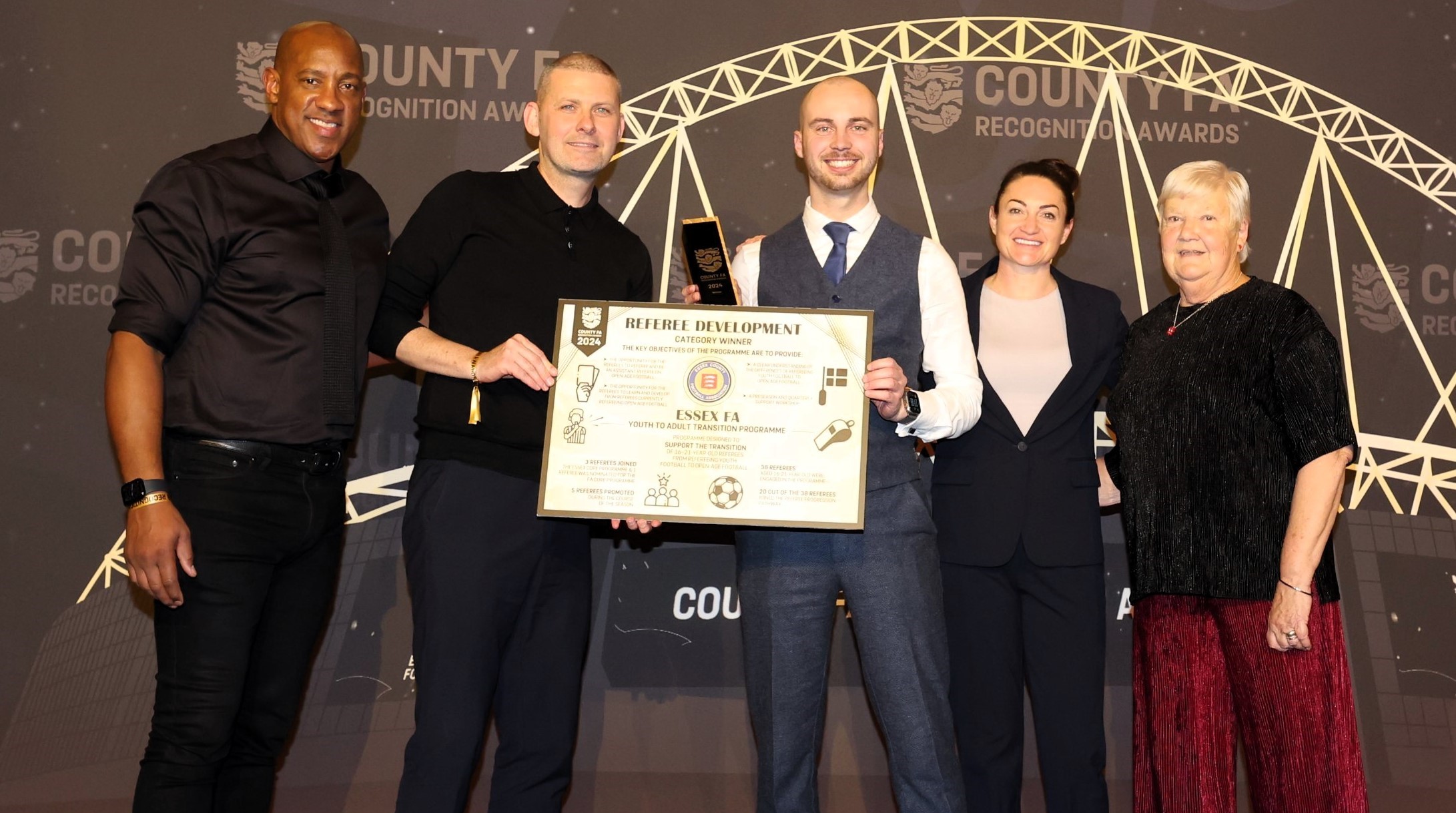 Essex County FA Win at 2024 County FA Recognition Awards - Essex FA