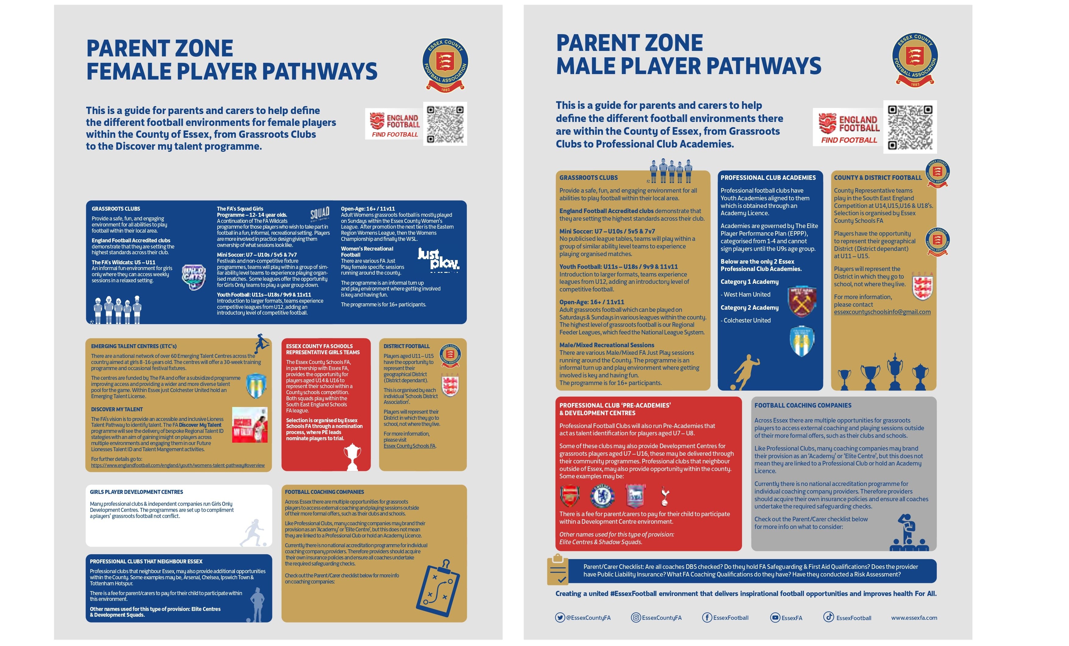 Professional Clubs and Football in the Community Sector - Essex FA