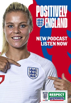 Positively England podcast with Rachel Daly