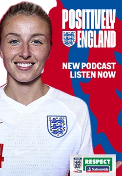 Positively England podcast with Leah Williamson