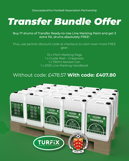 Turfix double the discount for Gloucestershire clubs - Gloucestershire FA