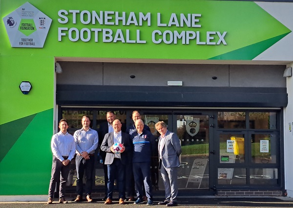 Bargates Homes Team and Stoneham Lane Football Complex Team