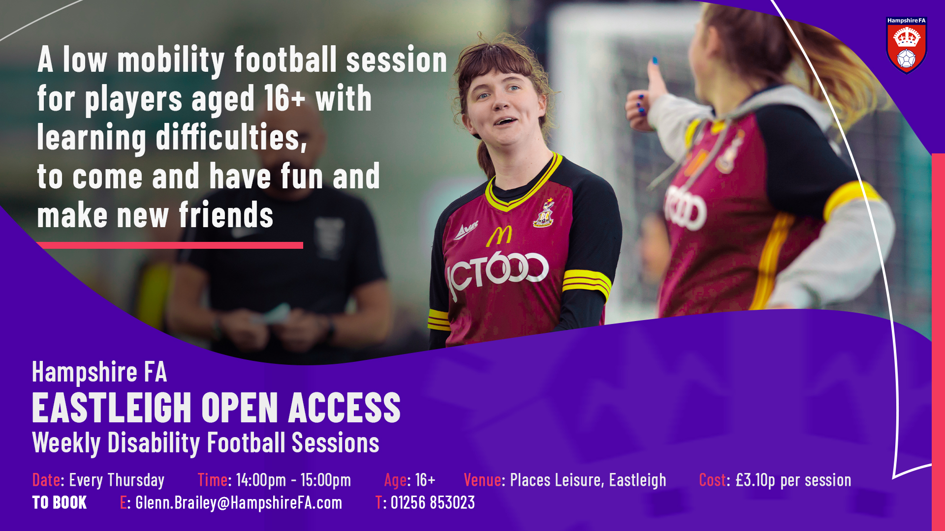 Open Access Disability Session - Eastleigh