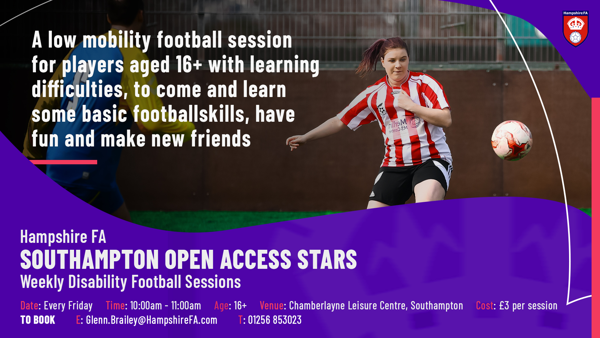 Open Access Disability Session - Southampton All Stars