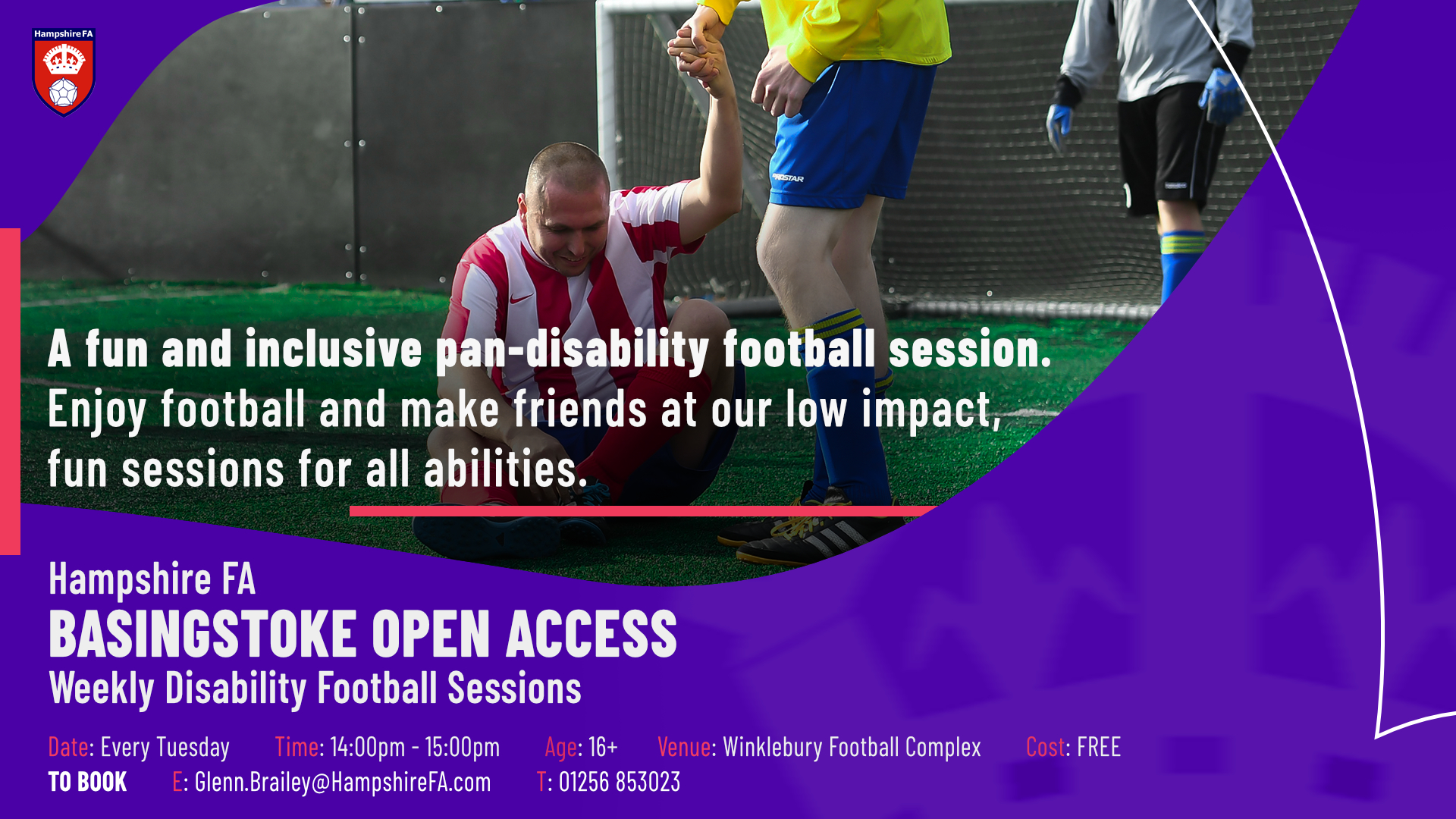 Basingstoke Open Access Pan-Disability Football Session