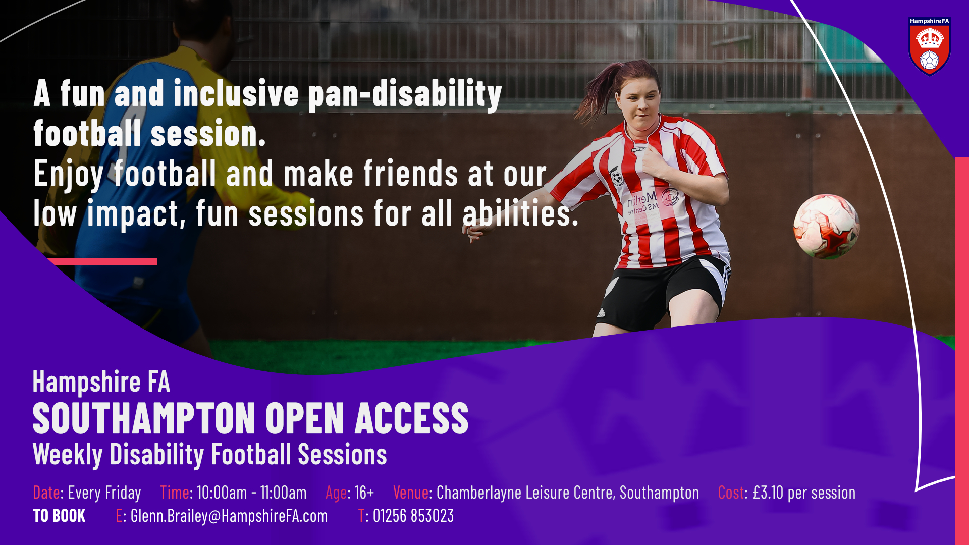 Southampton Open Access Pan-Disability Football Session