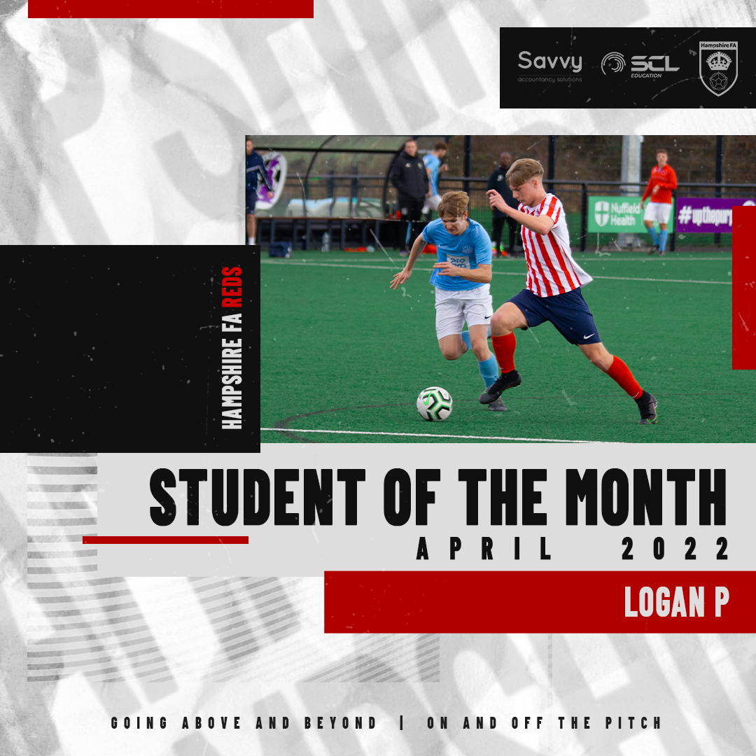 Student of the Month Reds - Logan P