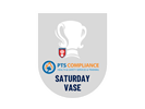 Saturday vase shield logo
