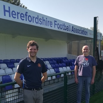 Herefordshire Mind have extended their charity partnership with Herefordshire FA
