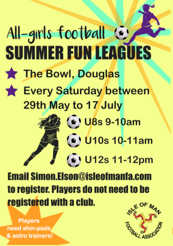 Isle of man FA girls only summer league
