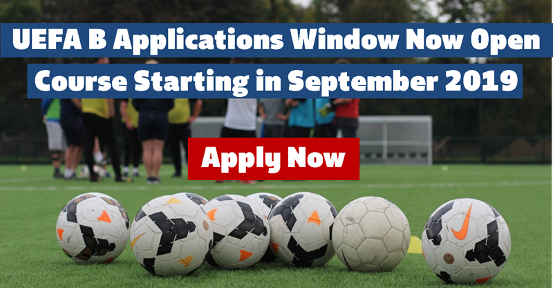 UEFA B Applications September 2019