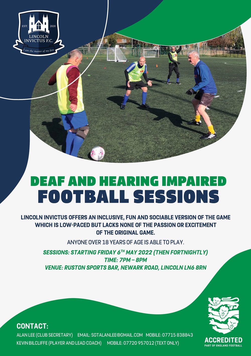 Deaf and Hearing Impaired Football