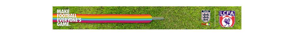 rainbow laces footer