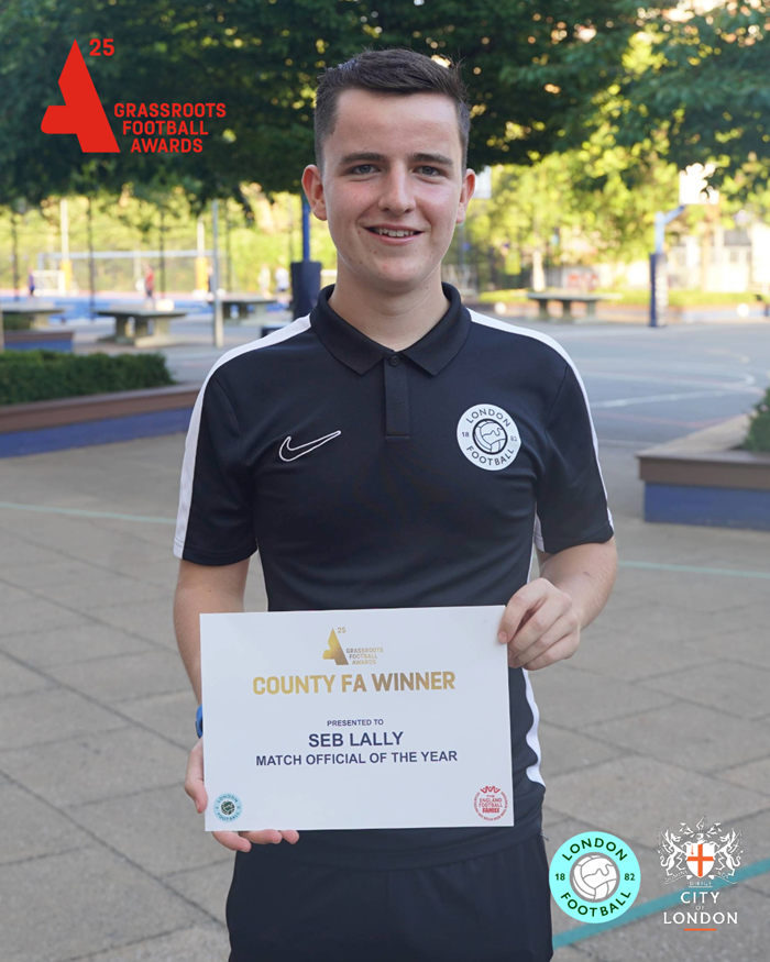 Grassroots Awards 2025 - Match Official of the Year - London FA