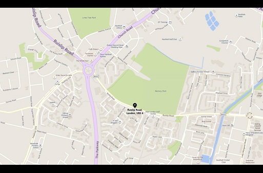 Map View of Rectory Park