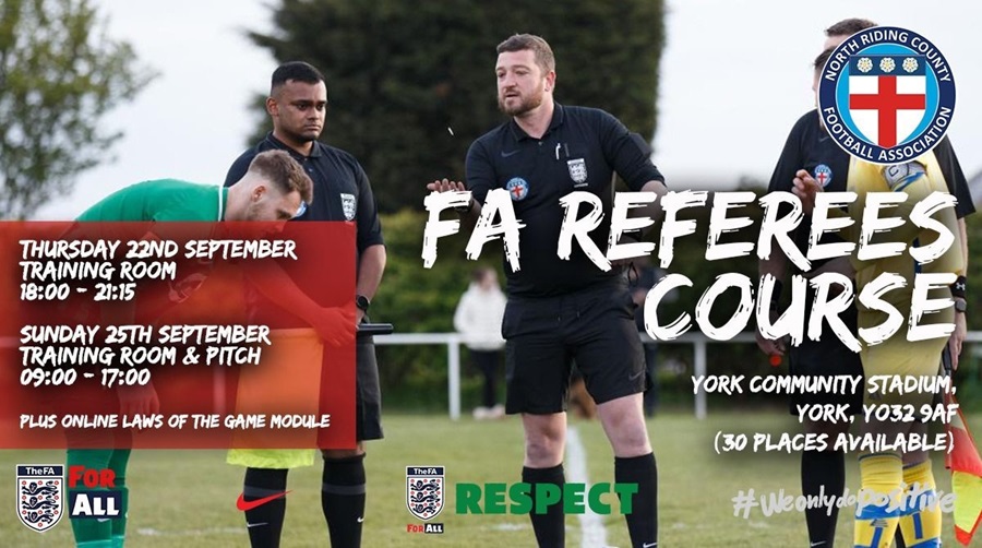 Referee Course poster
