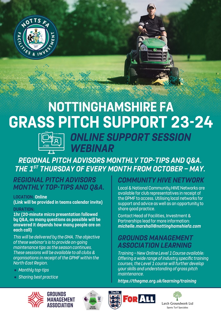 Grass pitch online webinar