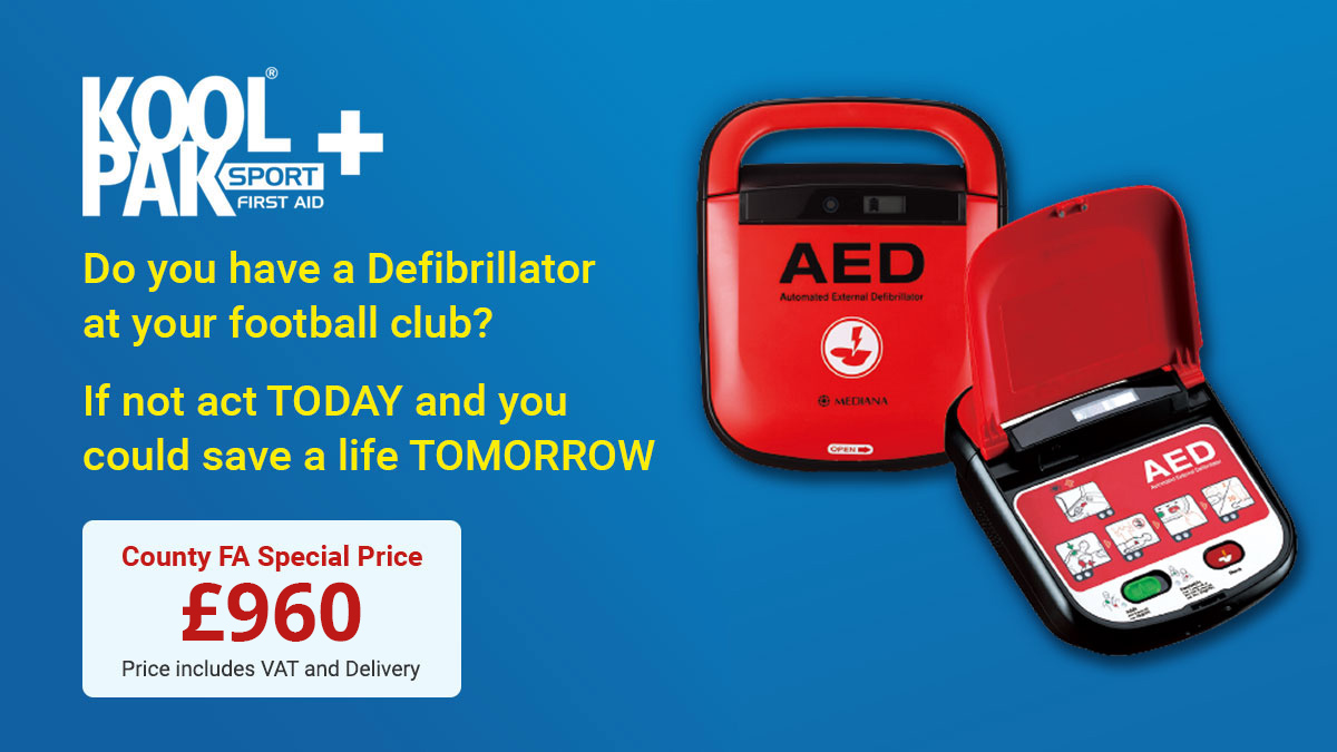 CFA defibrillator ad