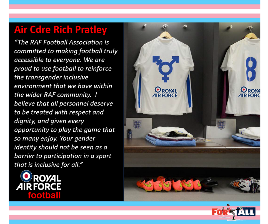 RAF FA Transgender Statement