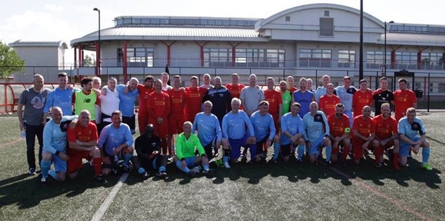 Pic 5 RAF FA Veterans FC v Liverpool FC Veterans - 2017 at Liverpool FC Academy