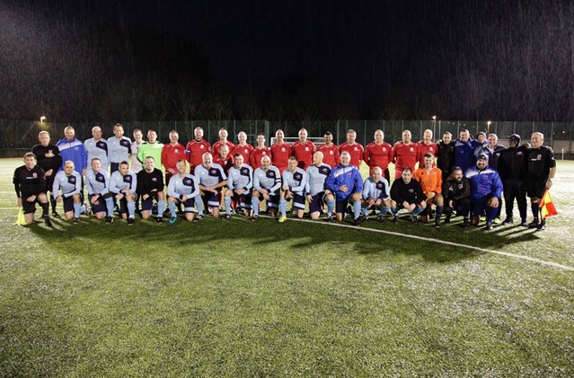 Pic 6 RAF FA Veterans FC v Wales FA Veterans FC – Nov 2017 at CCB Centre for Sporting excellence, Caerphilly