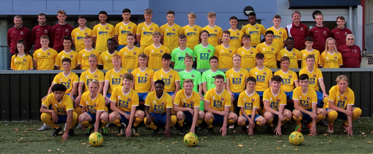 AFC Sudbury Academy squad photograph May 2019