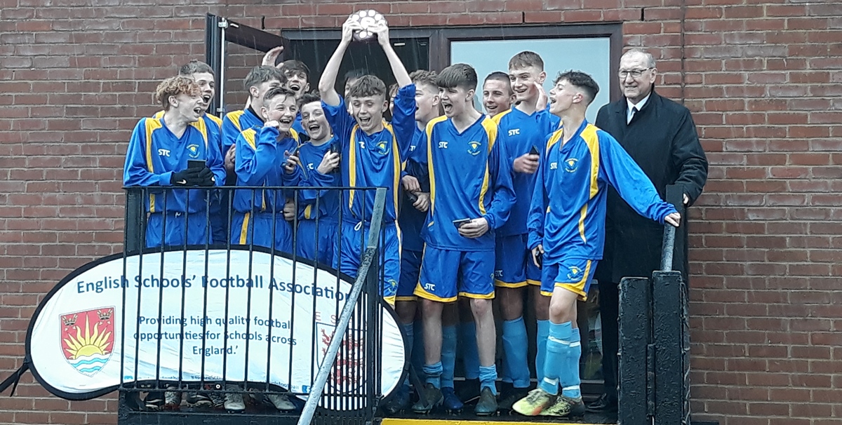 SCSFA Cup winners Stowupland U15 Boys May 2019