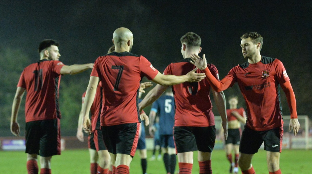 Needham Market Felixstowe & Walton Utd Premier Cup Feb 2023 1