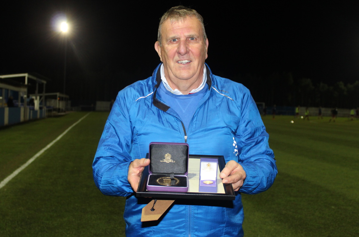 David Webb FA 50-Year award Oct 2021