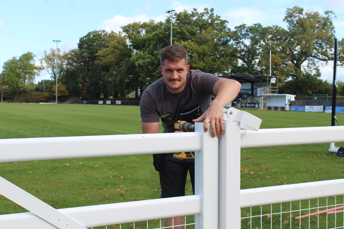 Duralock fence at Walsham Oct 2022 2