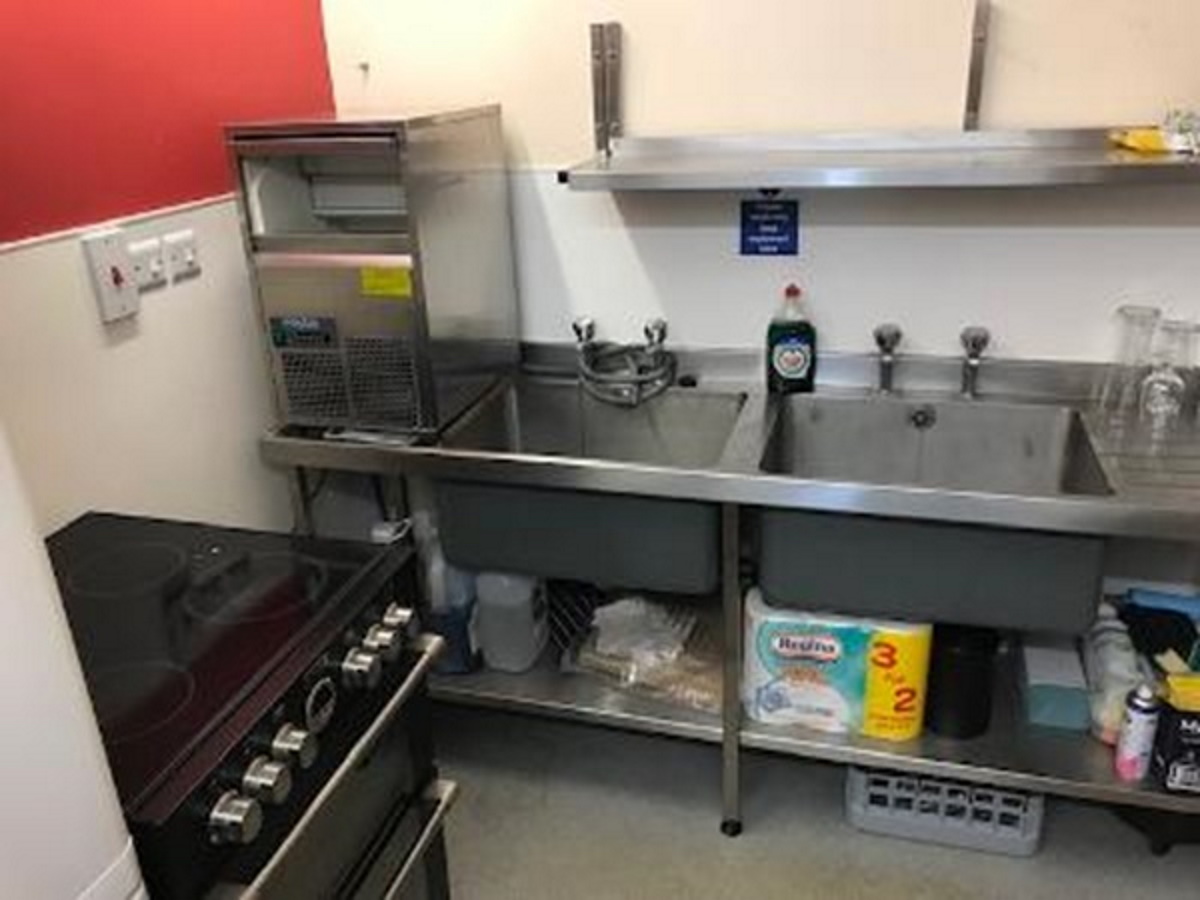 Hadleigh United get a kitchen makeover Suffolk FA