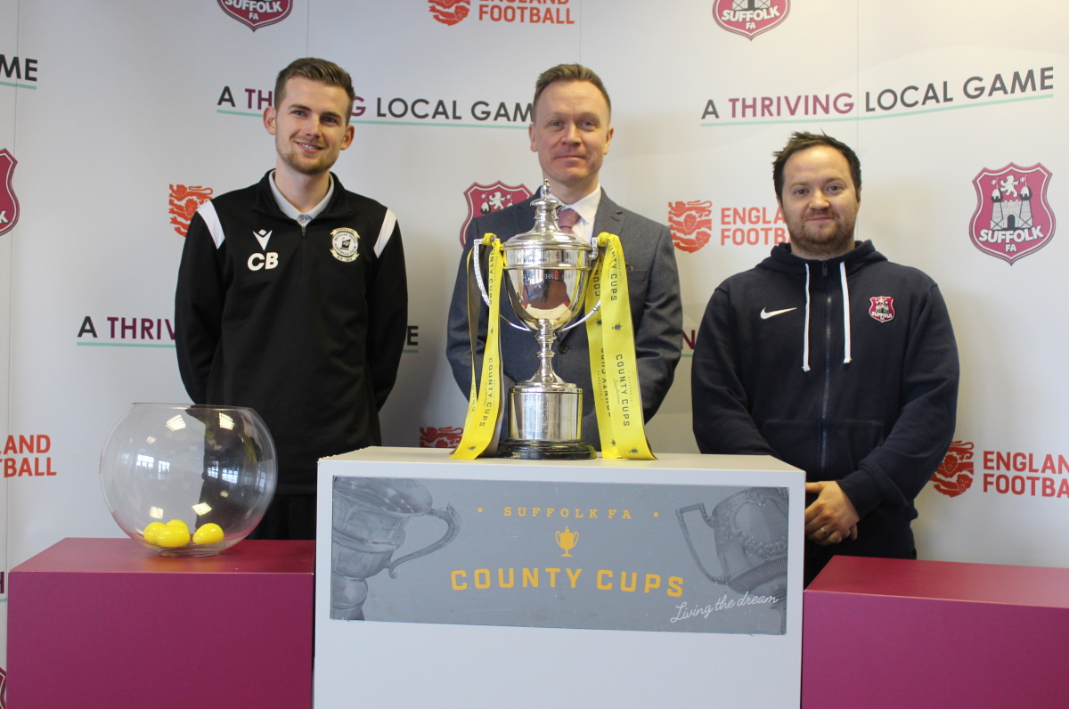Duo waiting to see who they will play - Suffolk FA