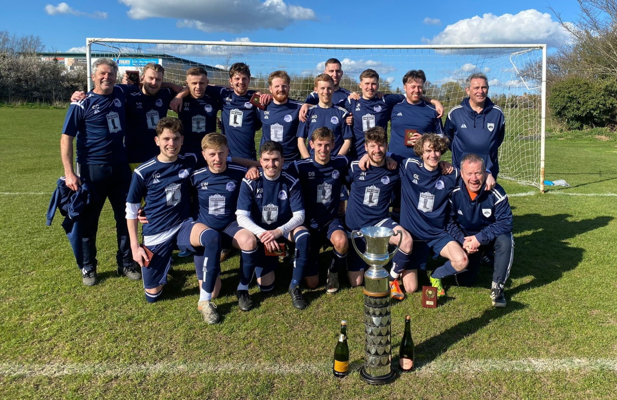 Woolverstone United promotion April 2022 2