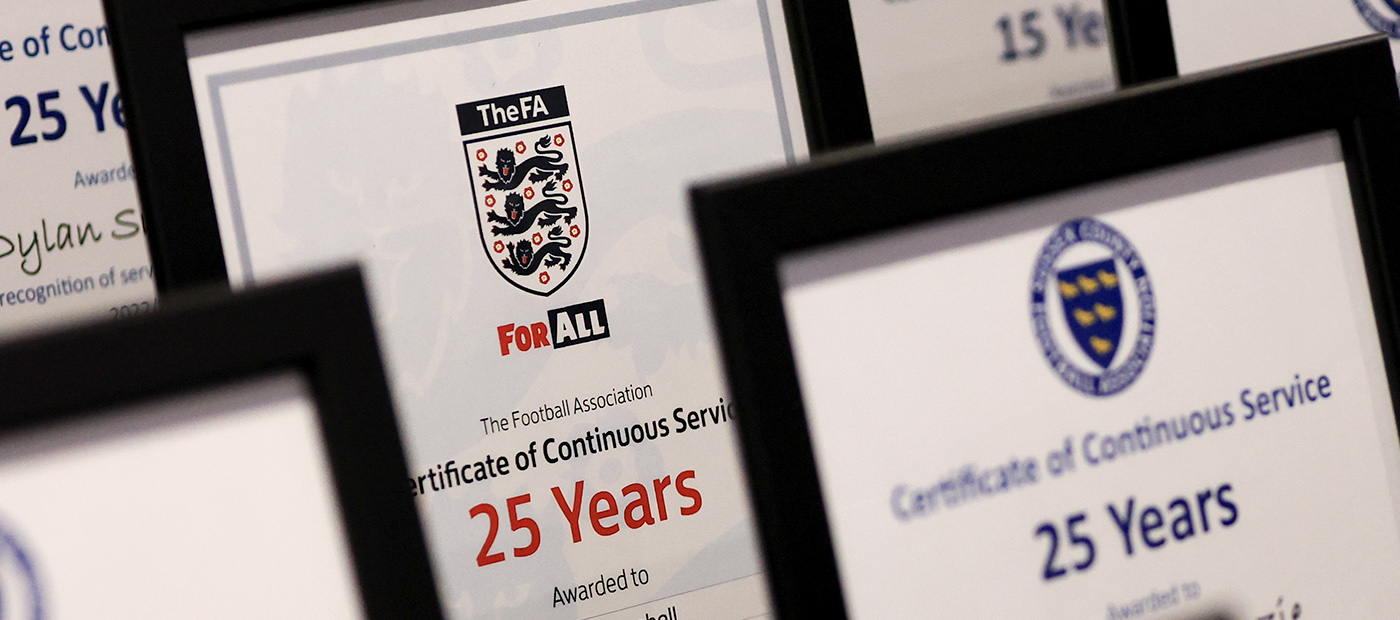 Referee Awards Evenings - Sussex County FA