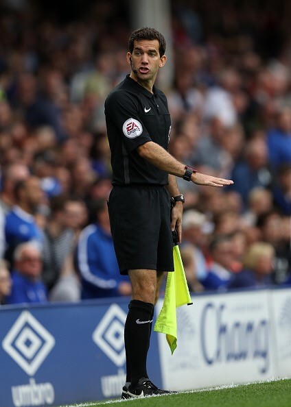 Referee Adam Nunn