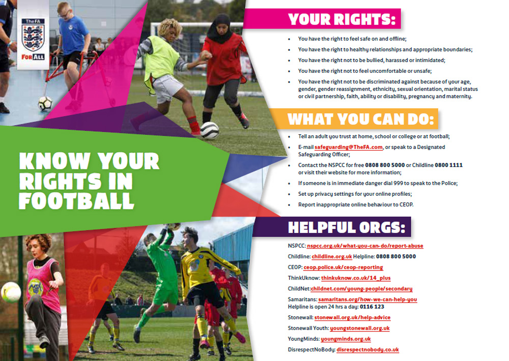 Safeguarding - know your rights