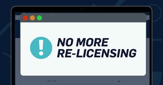 No more re-licensing