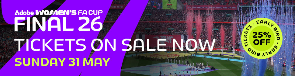 Billboard - Adobe Womens FA Cup tickets