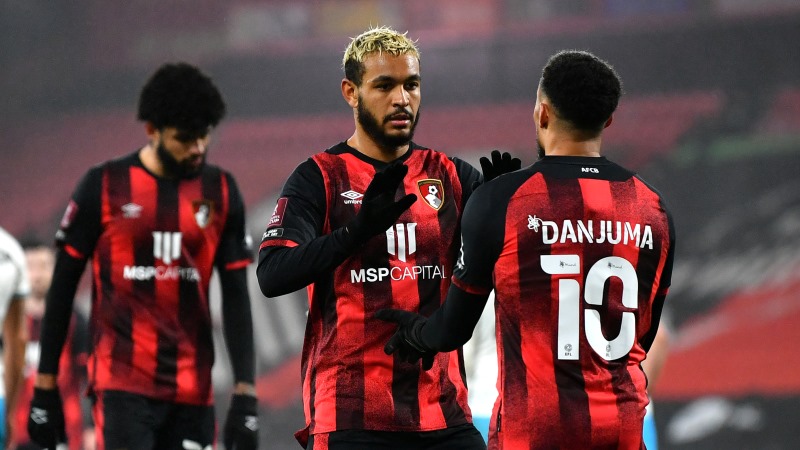 AFC Bournemouth see off plucky Crawley Town to reach Emirates FA Cup fifth  round