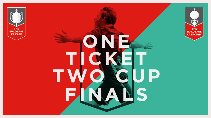 Wembley Stadium to host The Buildbase FA Trophy and Buildbase FA Vase finals back-to-back