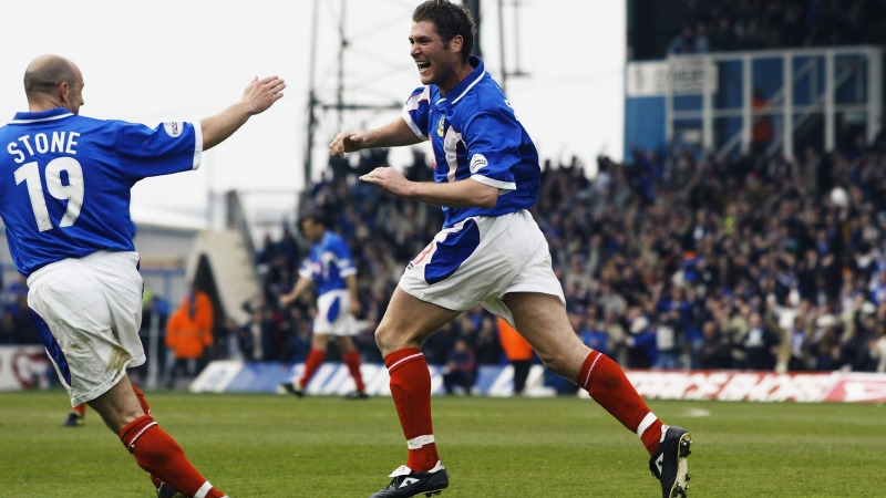 Lee Bradbury enjoyed two playing spells at Portsmouth