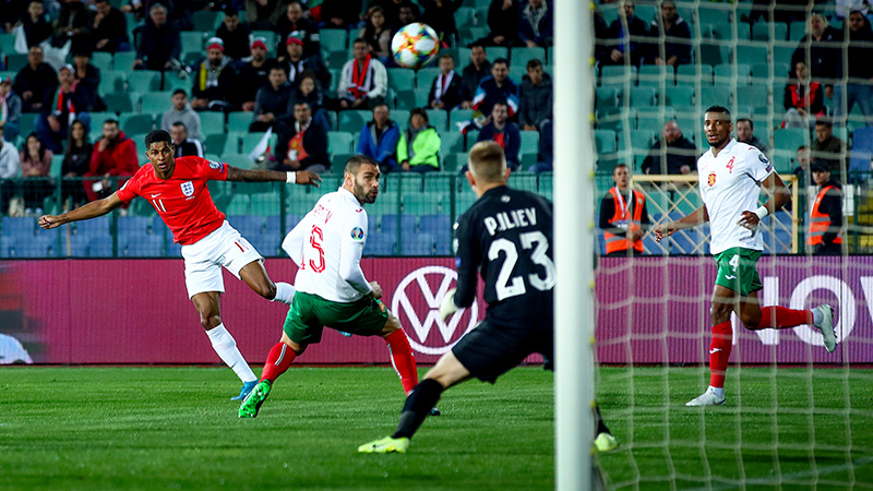 England v Bulgaria Marcus Rashford Goal