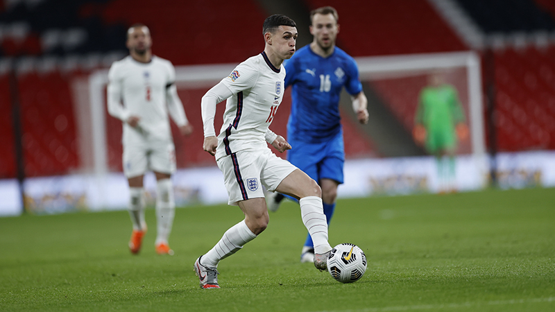 England's Phil Foden