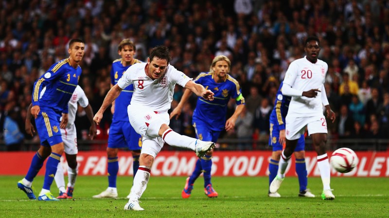 Frank Lampard scored 29 goals for England