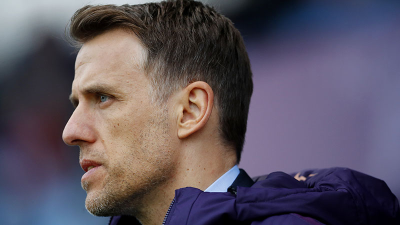 England v Canada Lionesses Phil Neville