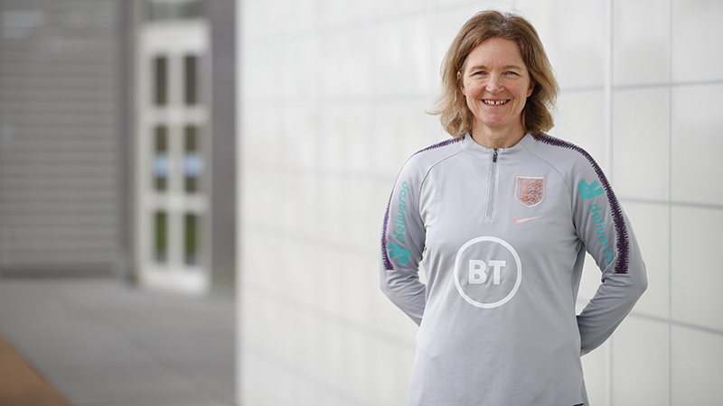 England coach Hege Riise