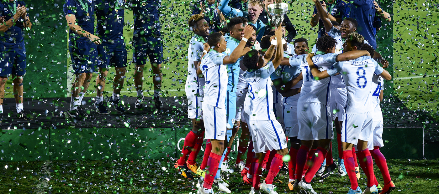 England U19s' Jay Dasilva, Ben Brereton, Lukas Nmecha ...