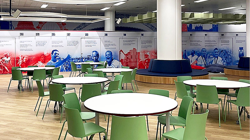 More than a stadium: The new Learning Zone